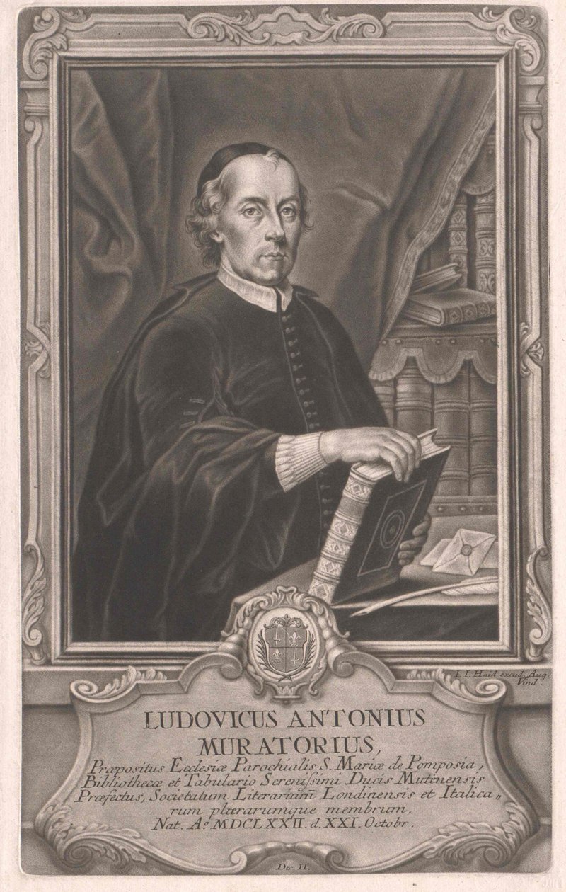 Lodovico Antonio Muratori od Artist Unknown