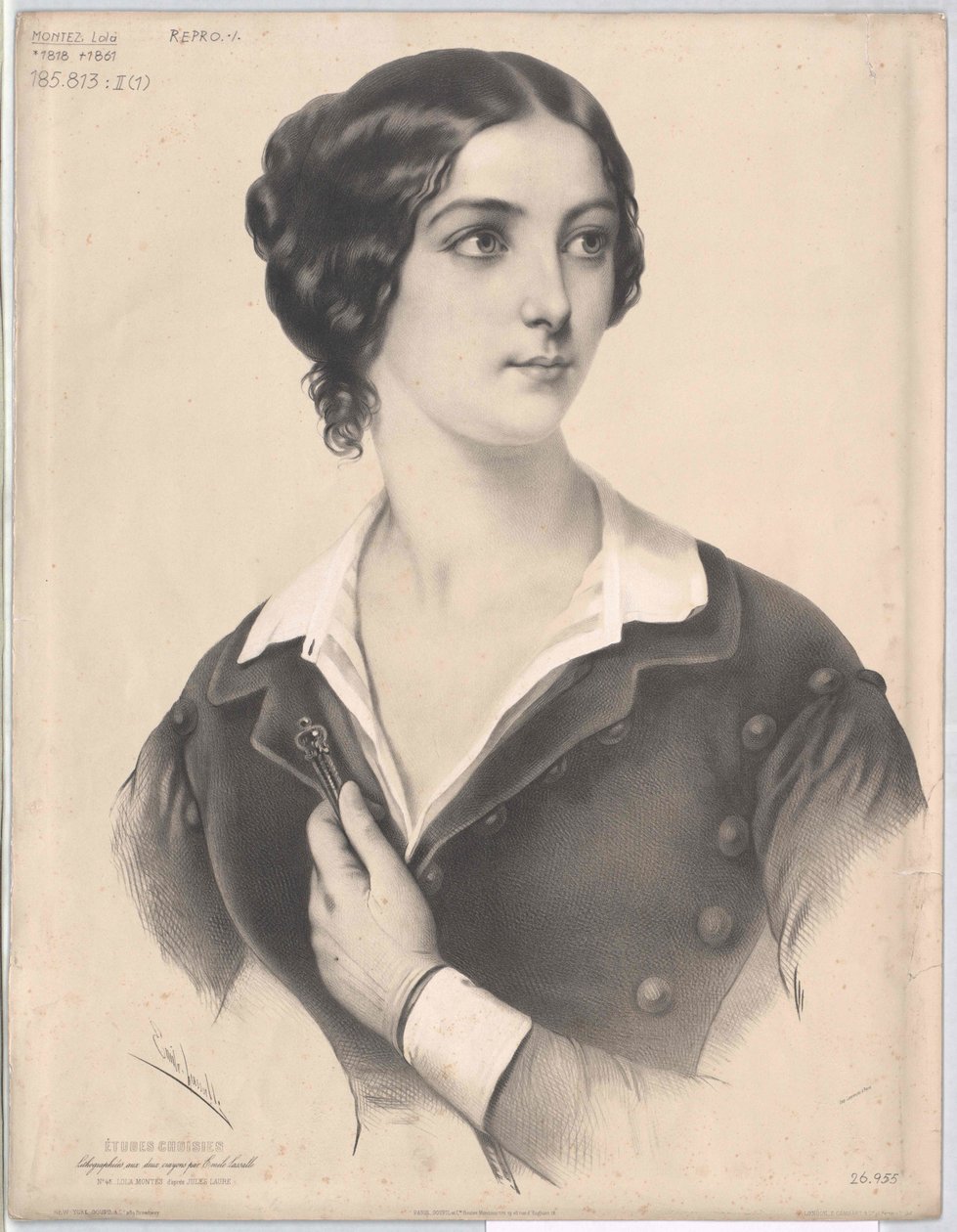 Lola Montez od Artist Unknown