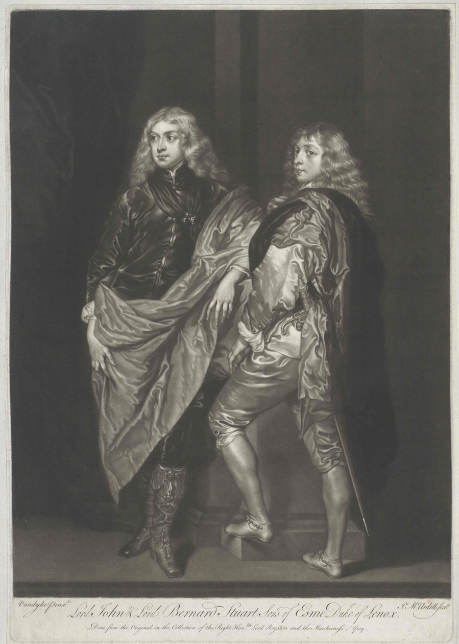 Lord John Stuart od Artist Unknown