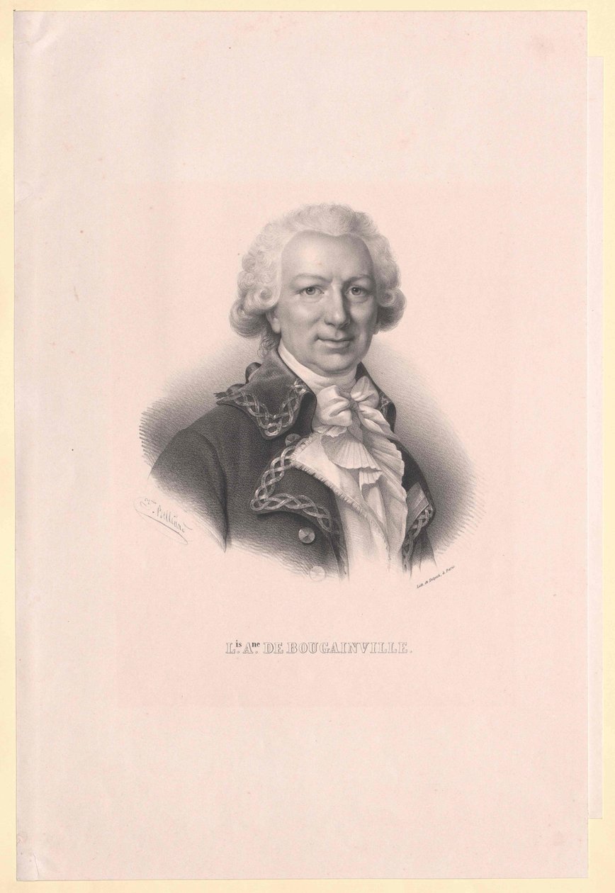 Louis Antoine de Bougainville od Artist Unknown