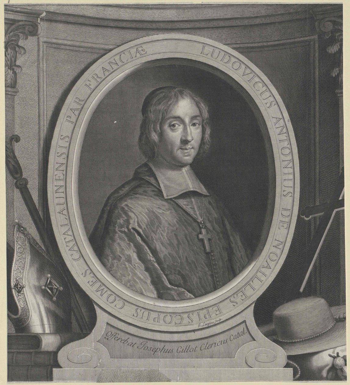 Louis Antoine de Noailles od Artist Unknown