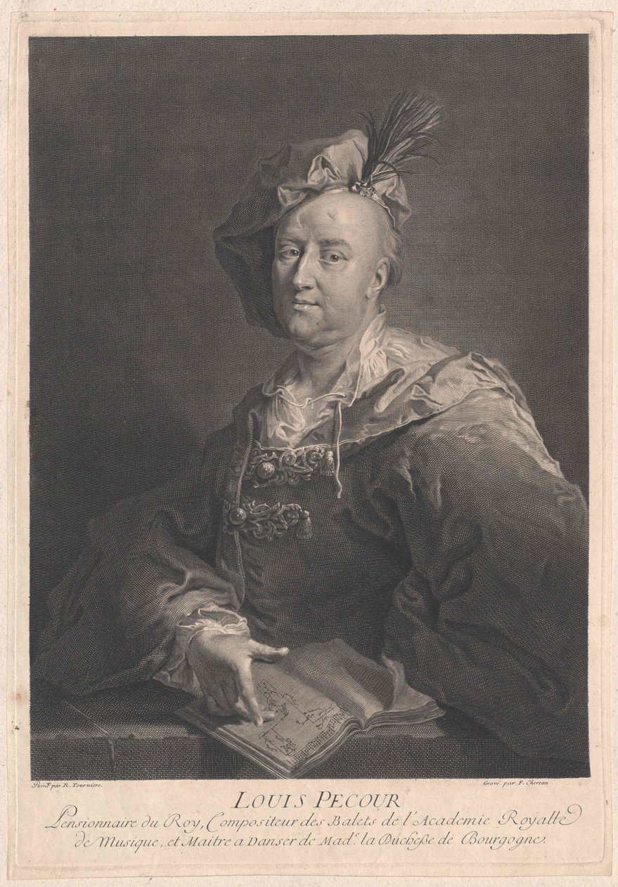 Louis Pecour od Artist Unknown
