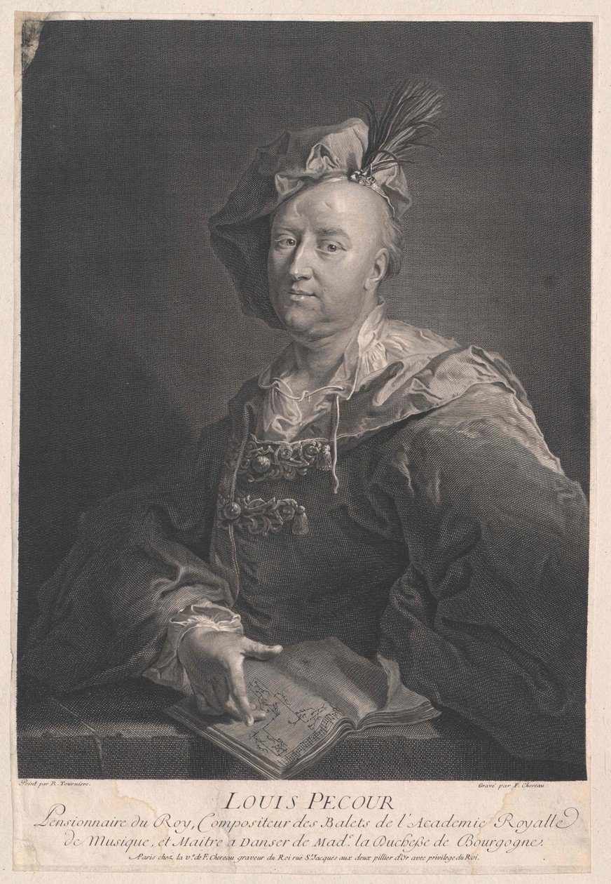 Louis Pecour od Artist Unknown