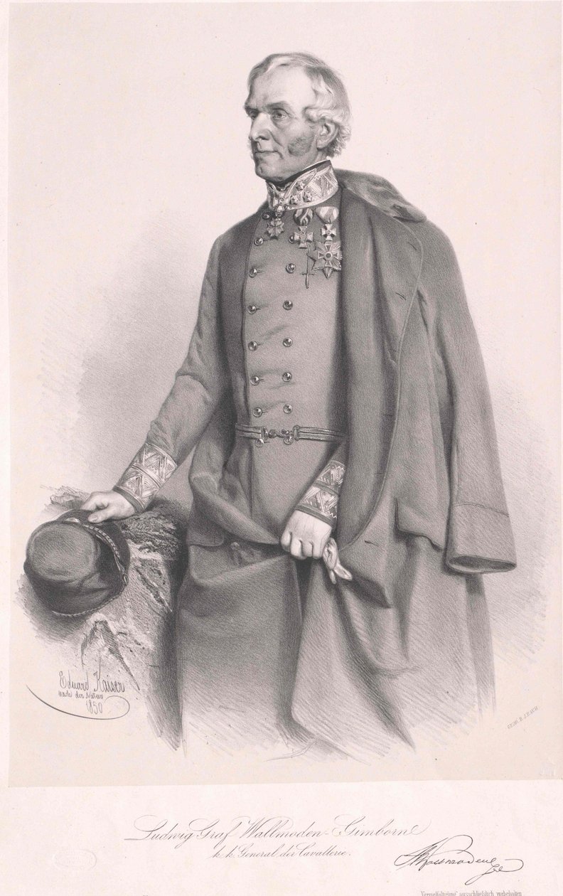Louis hrabě Wallmoden-Gimborn od Artist Unknown