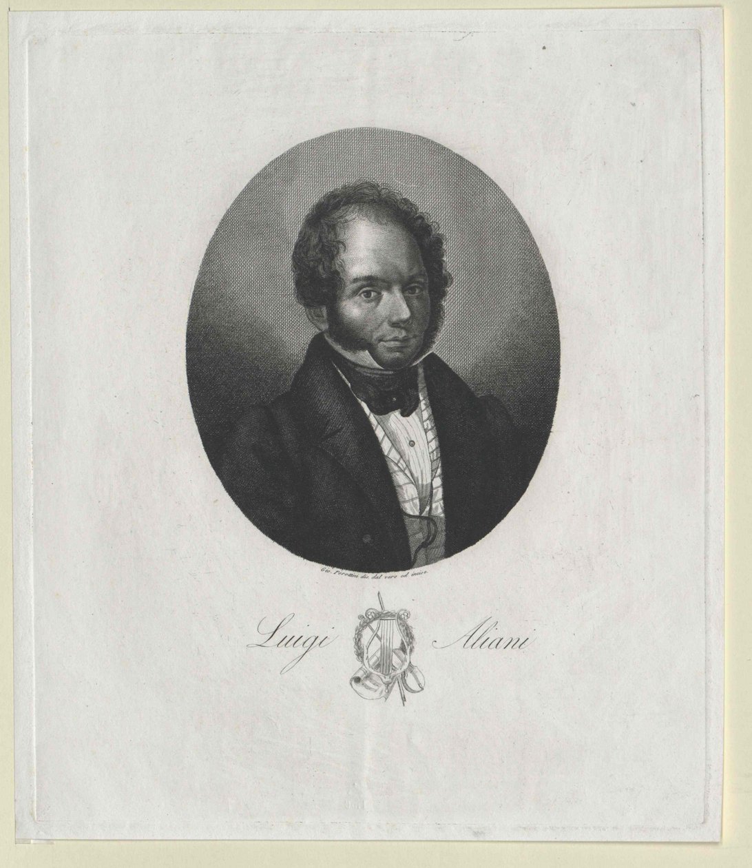 Luigi Aliani (tisk) od Artist Unknown