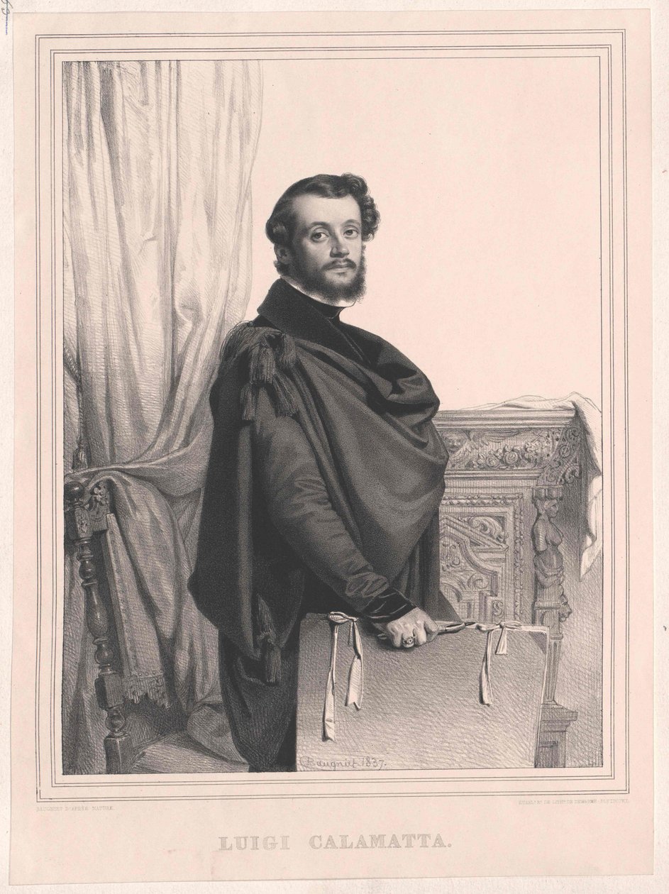 Luigi Calamatta od Artist Unknown