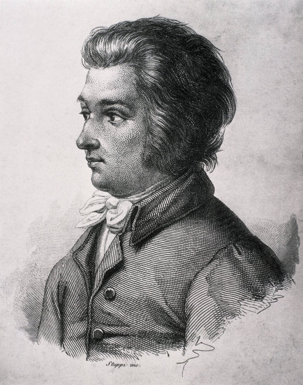MOZART, Wolfgang Amadeus (1756-1791). Rakouský skladatel klasické hudby. od Artist Unknown