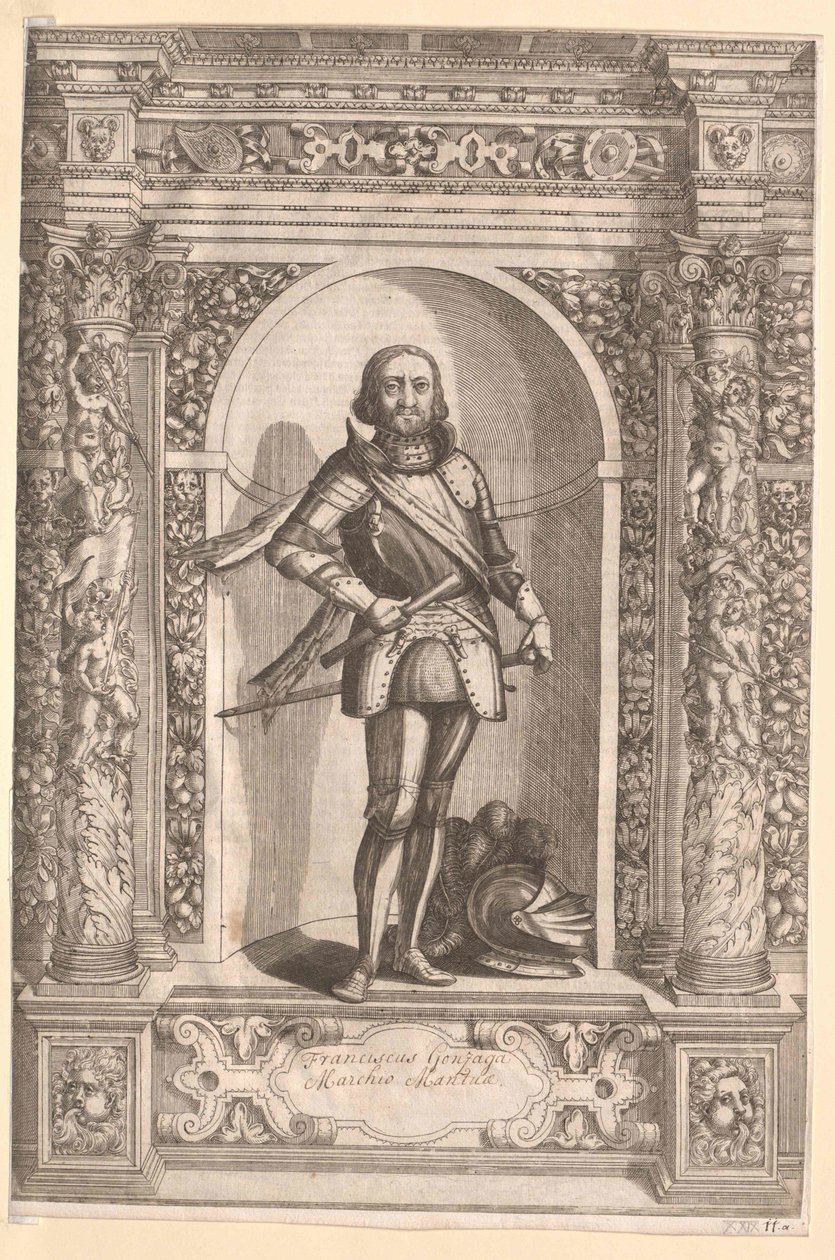 markrabě mantovský František II Gonzaga od Artist Unknown