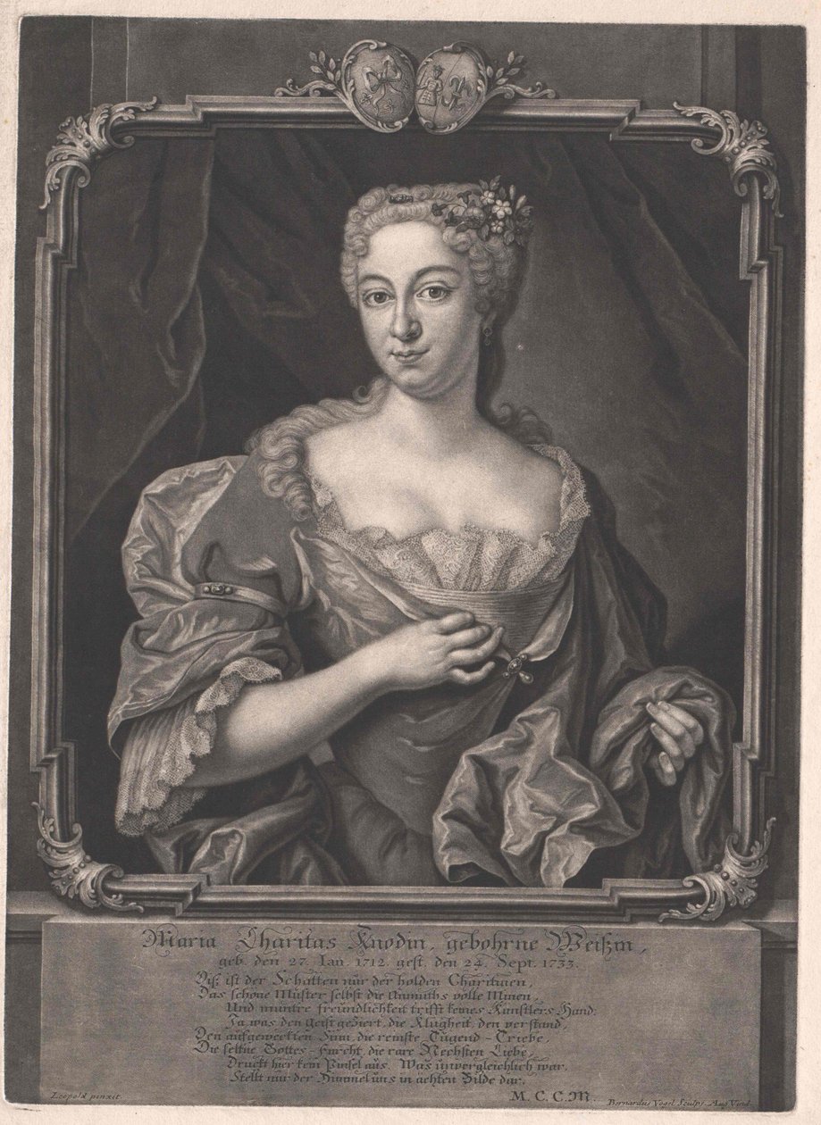 Maria Charitas Weiss od Artist Unknown