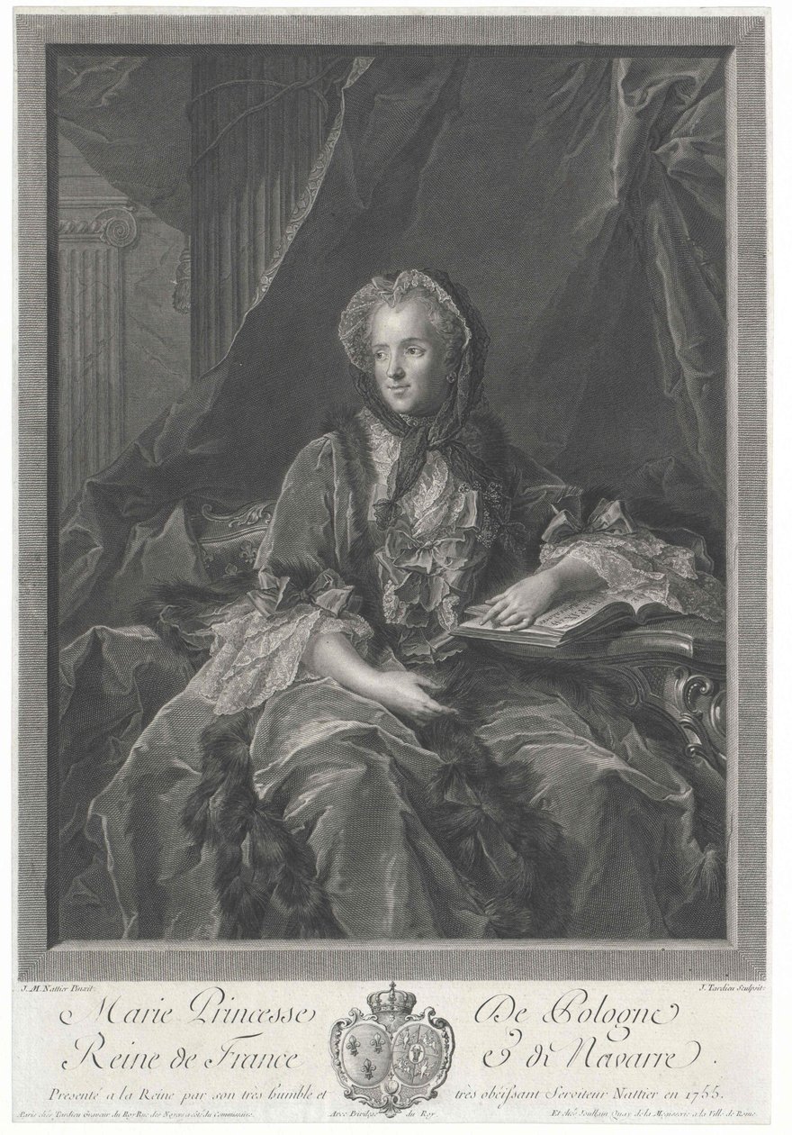 Maria Leszczynska od Artist Unknown