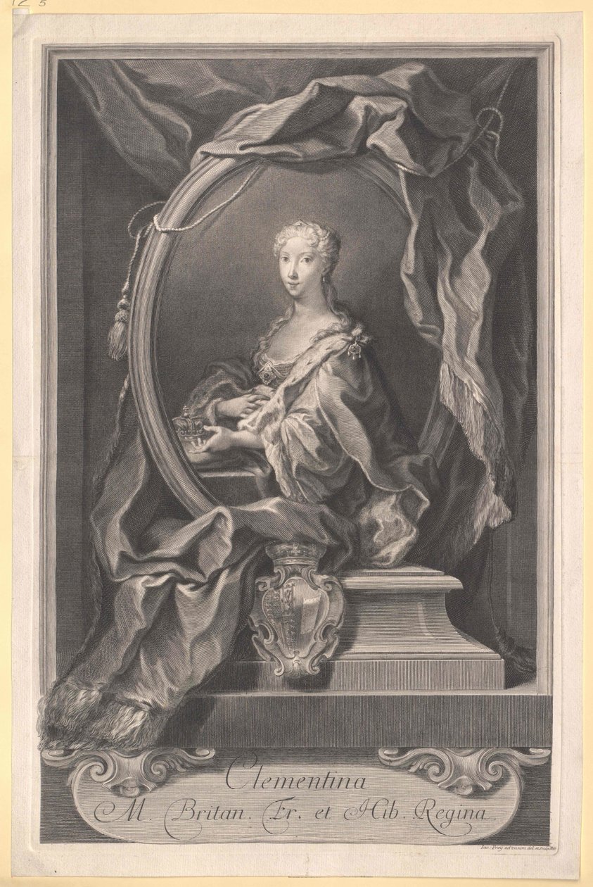 Maria Clementine Sobieska od Artist Unknown