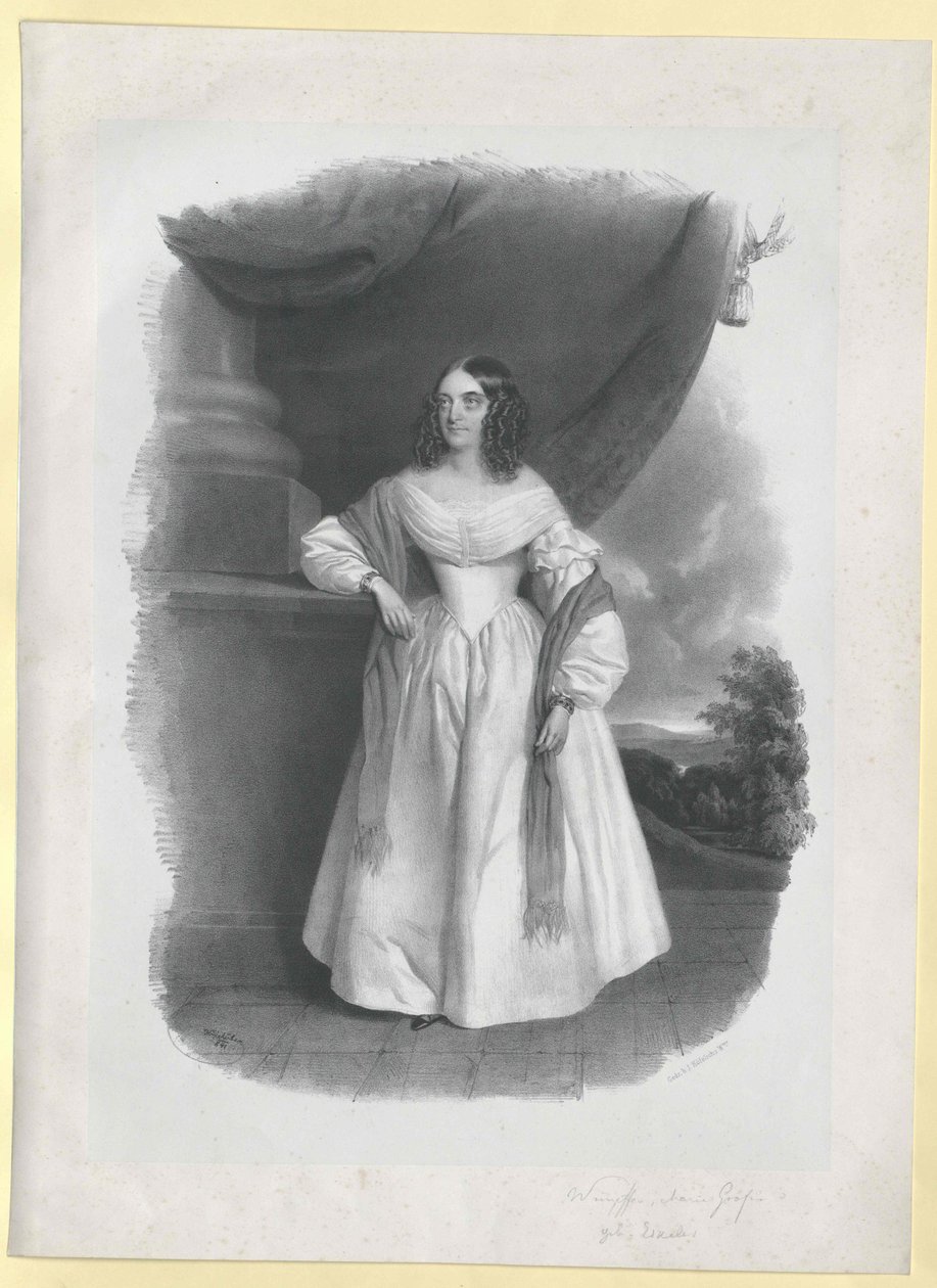 Marianne baronka Eskelesová od Artist Unknown