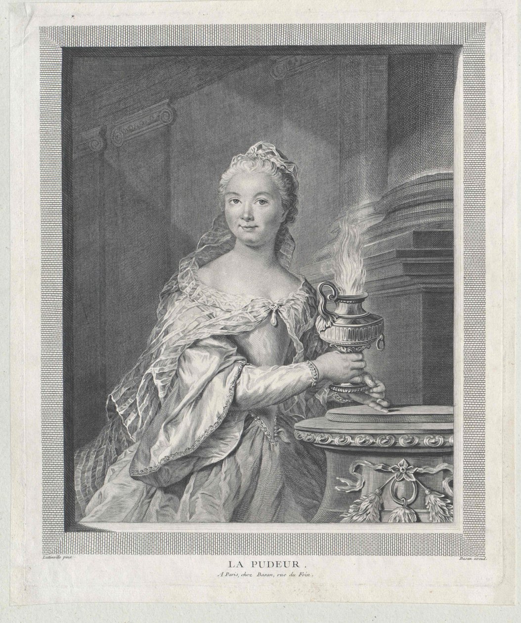 Marie Diana Antoinetta de Rosset de Rocozel de Fleury od Artist Unknown