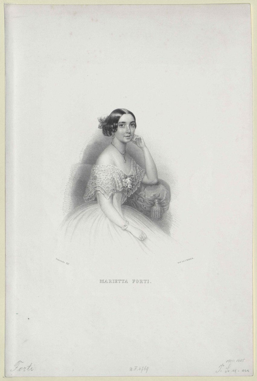 Marietta Forti od Artist Unknown