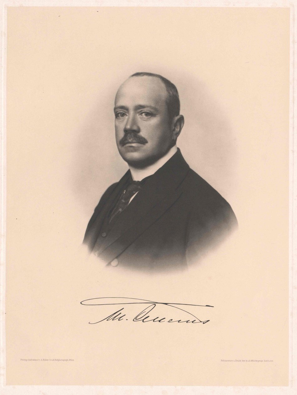 Marius hrabě baron z Heiligenkreuzu Attems od Artist Unknown
