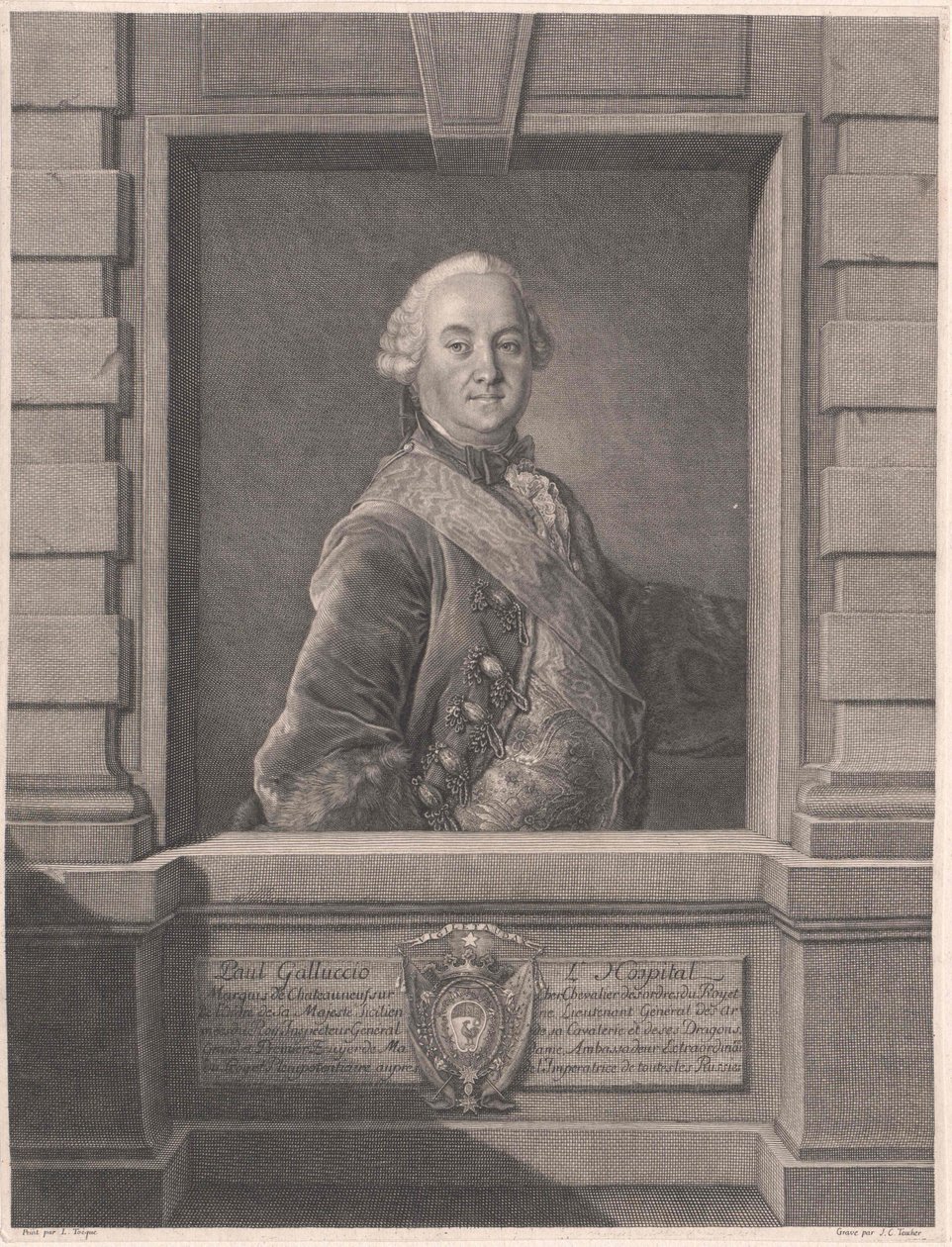Markýz de Ch00740065auneuf-sur-Cher Galluccio de L