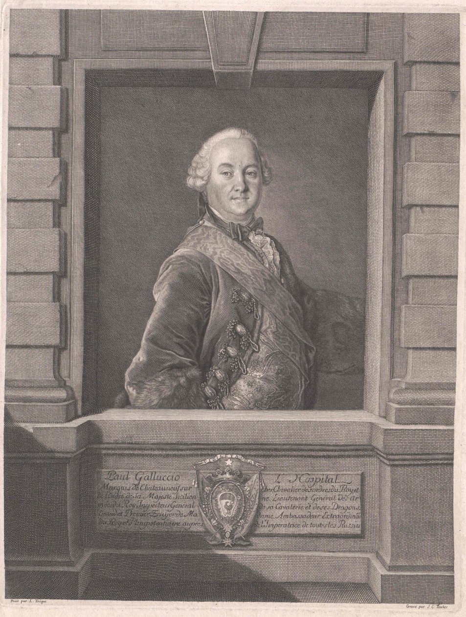Markýz de Ch00740065auneuf-sur-Cher Galluccio de L