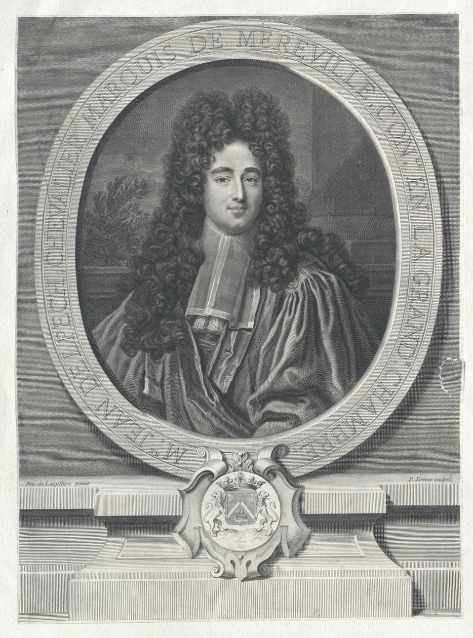 Markýz de Mereville Delpech od Artist Unknown