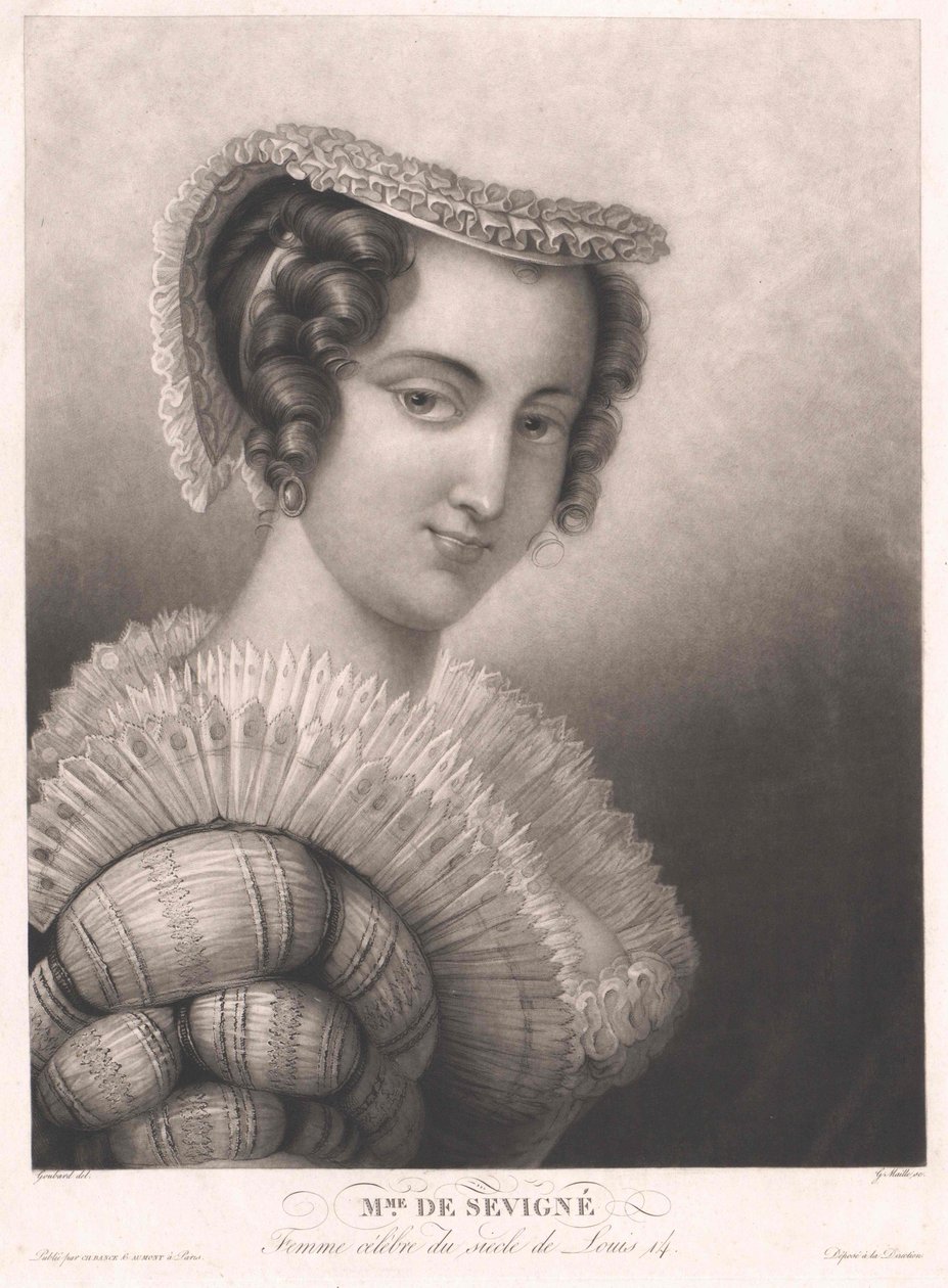 Mary de Rabutin-Chantal od Artist Unknown