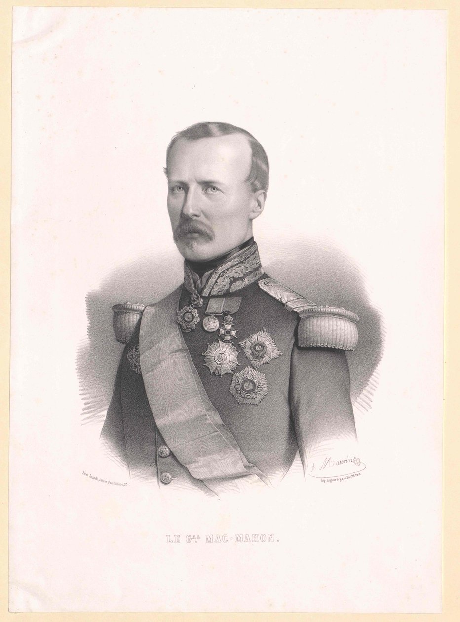 Maurice de MacMahon od Artist Unknown