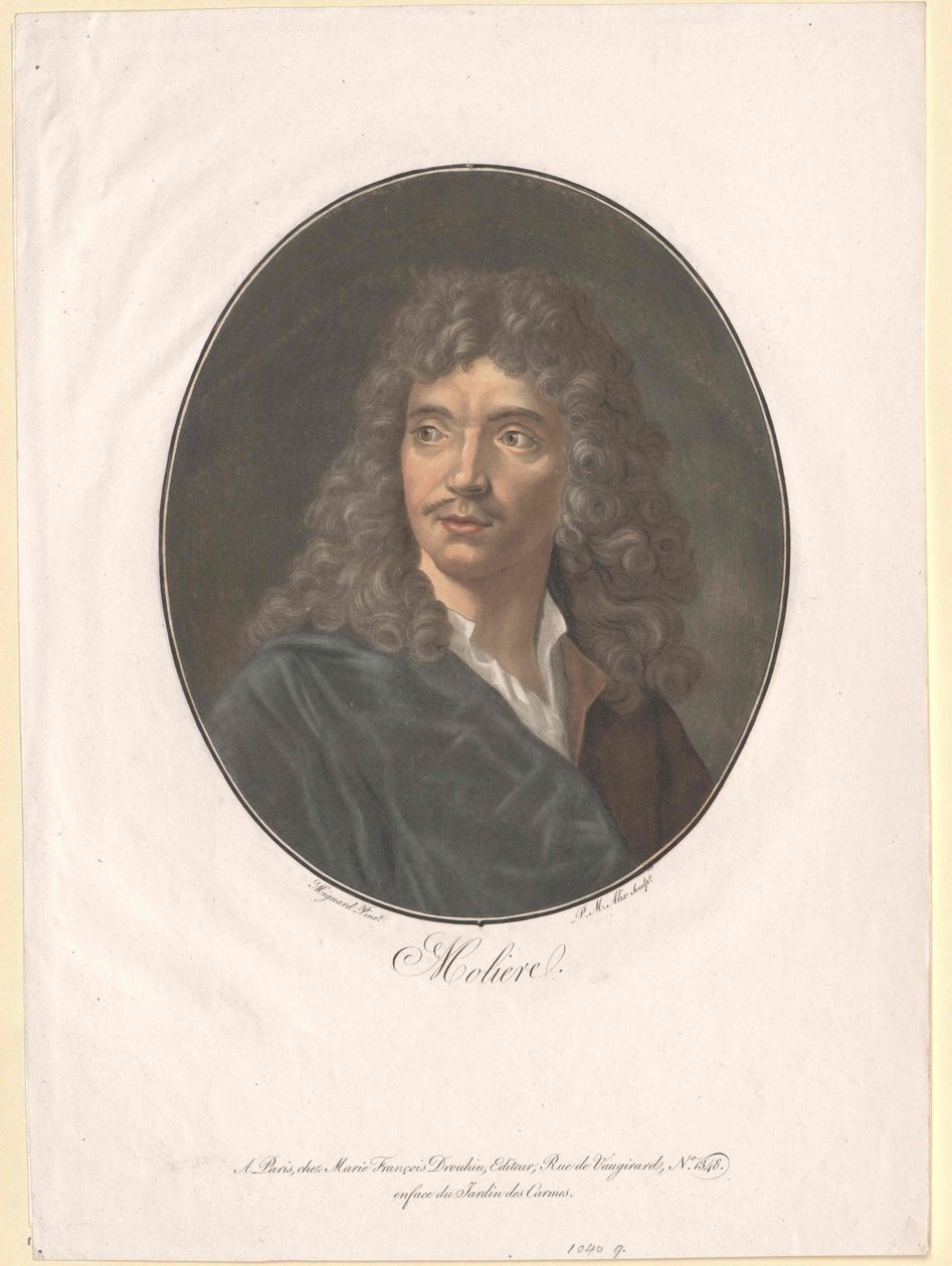 Moliere (tisk) od Artist Unknown