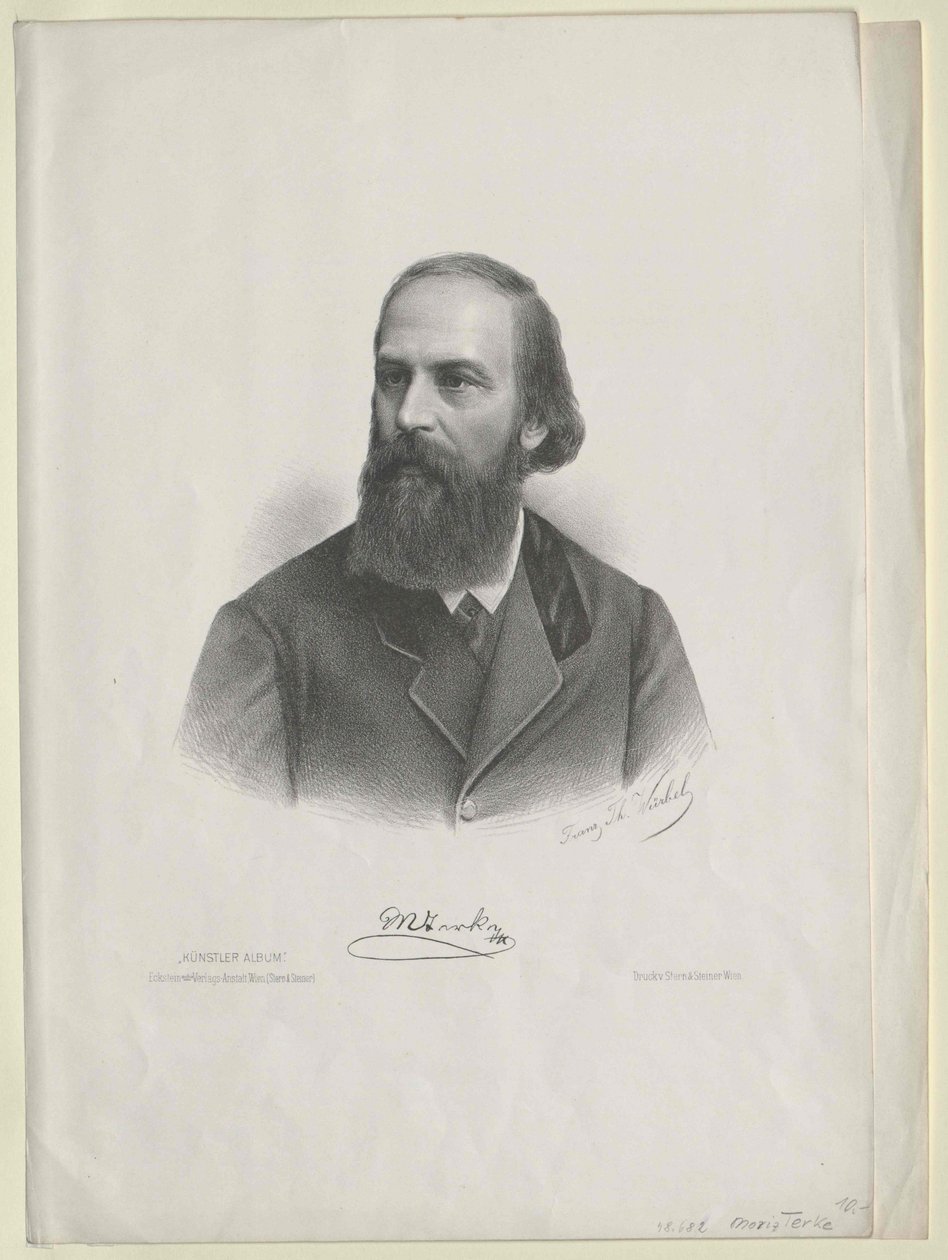 Moritz Terke (tisk) od Artist Unknown