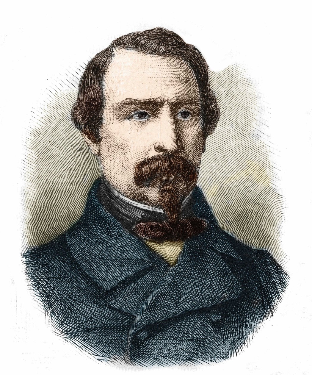 Napoleon III., francouzský císař. od Artist Unknown