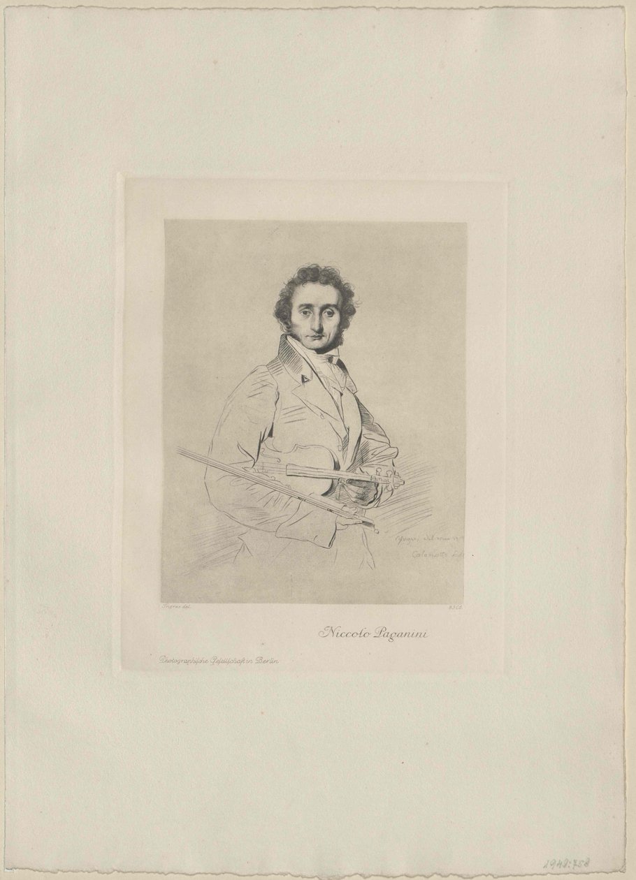 Niccolo Paganini od Artist Unknown