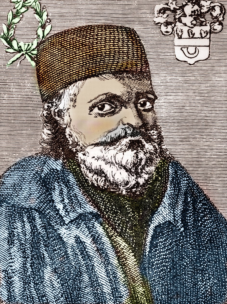 Nicolas Flamel (rytina) od Artist Unknown