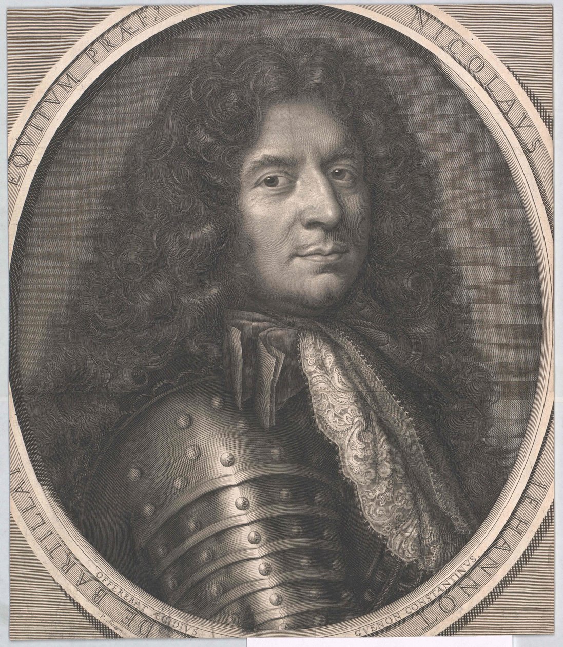 Nicolas Jehannot de Bartillat (tisk) od Artist Unknown