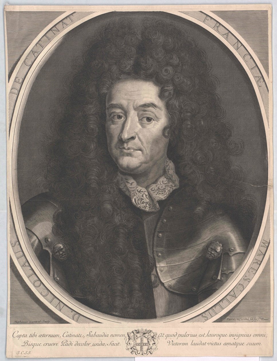 Nicolas de Catinat (tisk) od Artist Unknown