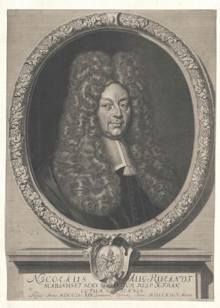 Nicolaus August Ruland od Artist Unknown