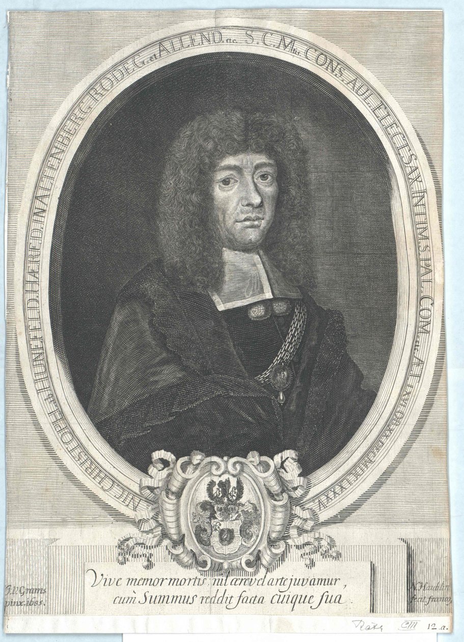Nicolaus Christoph von Huenefeld od Artist Unknown