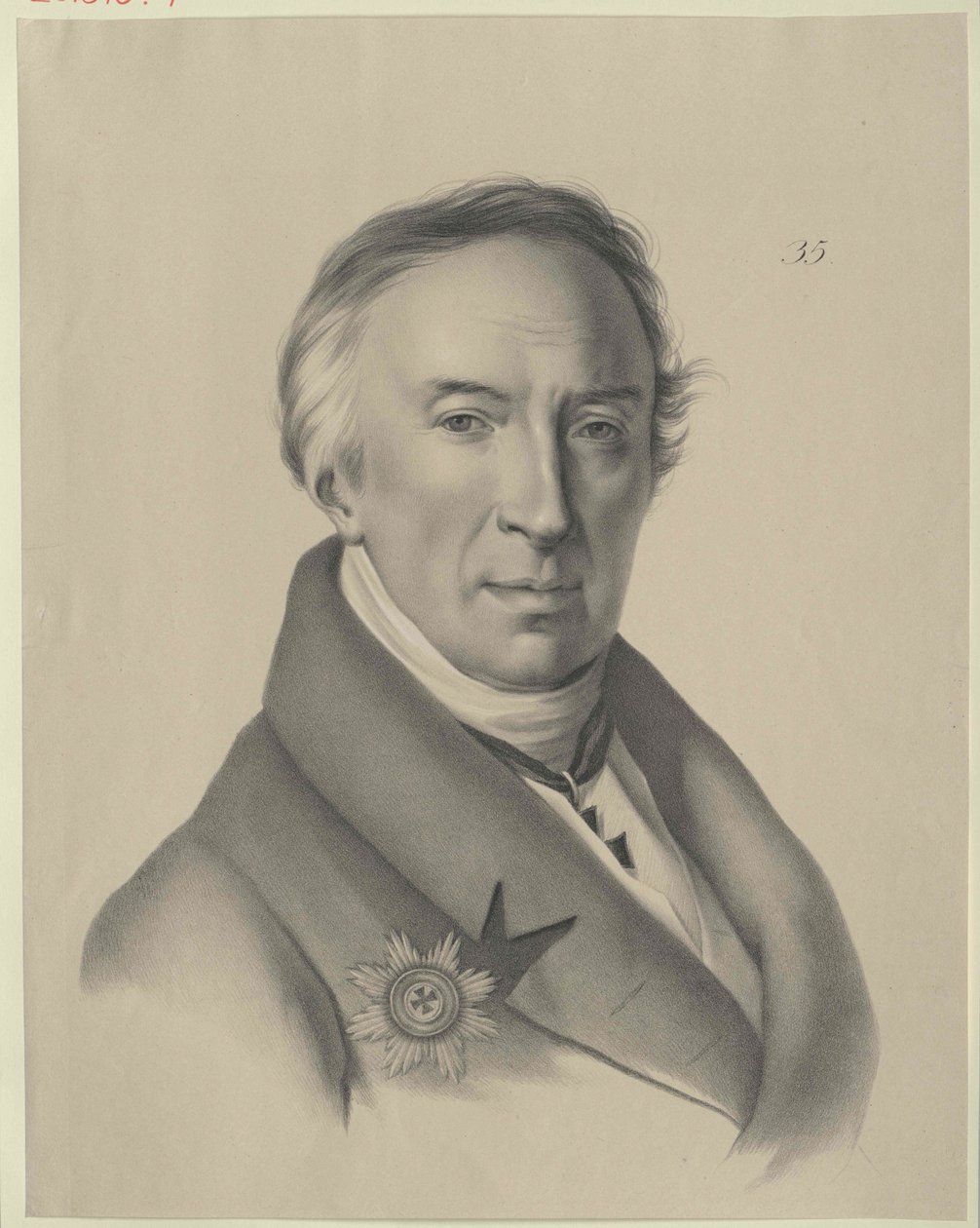 Nikolaj Michajlovič Karamzin od Artist Unknown