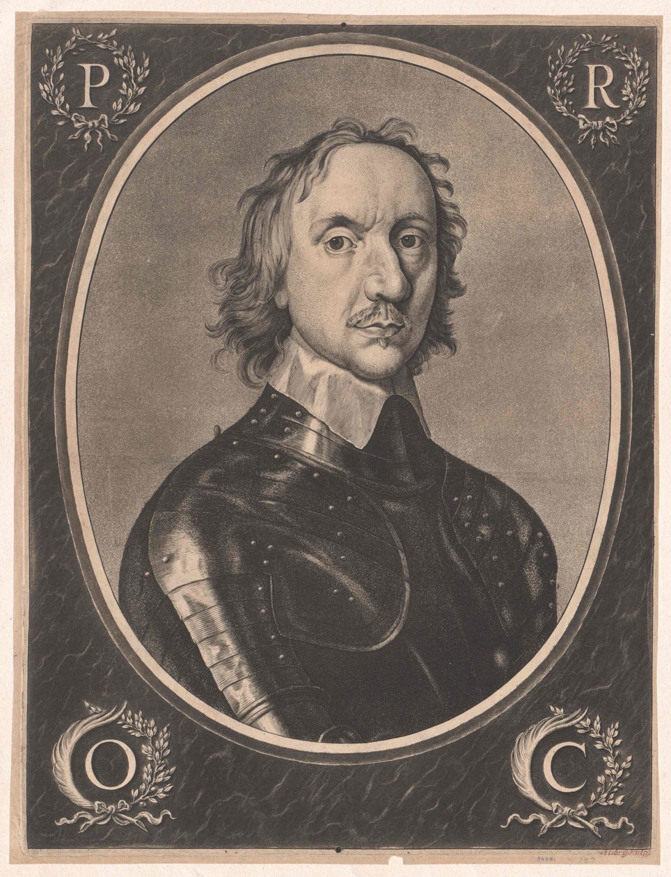 Oliver Cromwell od Artist Unknown