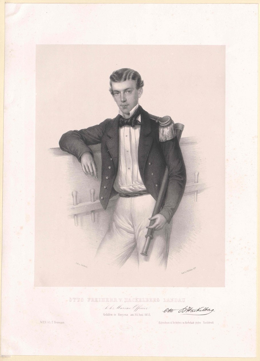 Otto baron Hackelberg-Landau na Hoechenberg od Artist Unknown