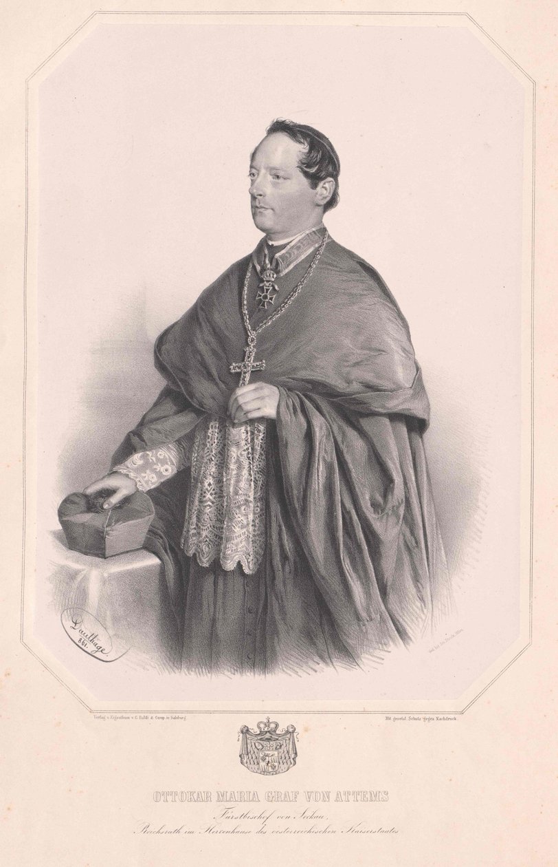 Pan Ottokar Maria Attems | Artist Unknown | Umělecká tisk