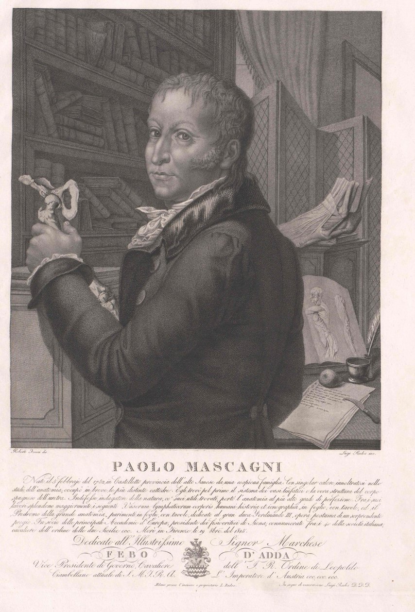 Paolo Mascagni od Artist Unknown