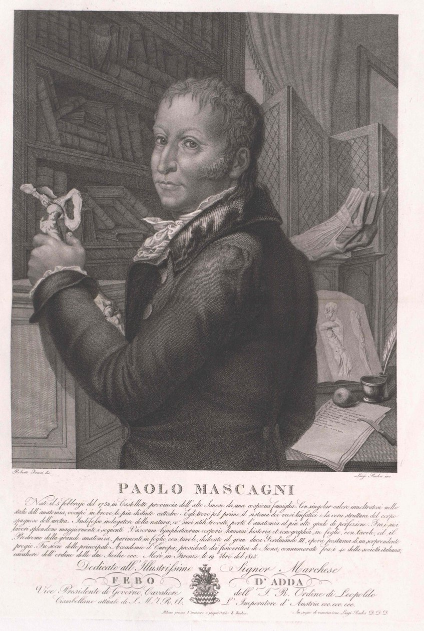 Paolo Mascagni od Artist Unknown