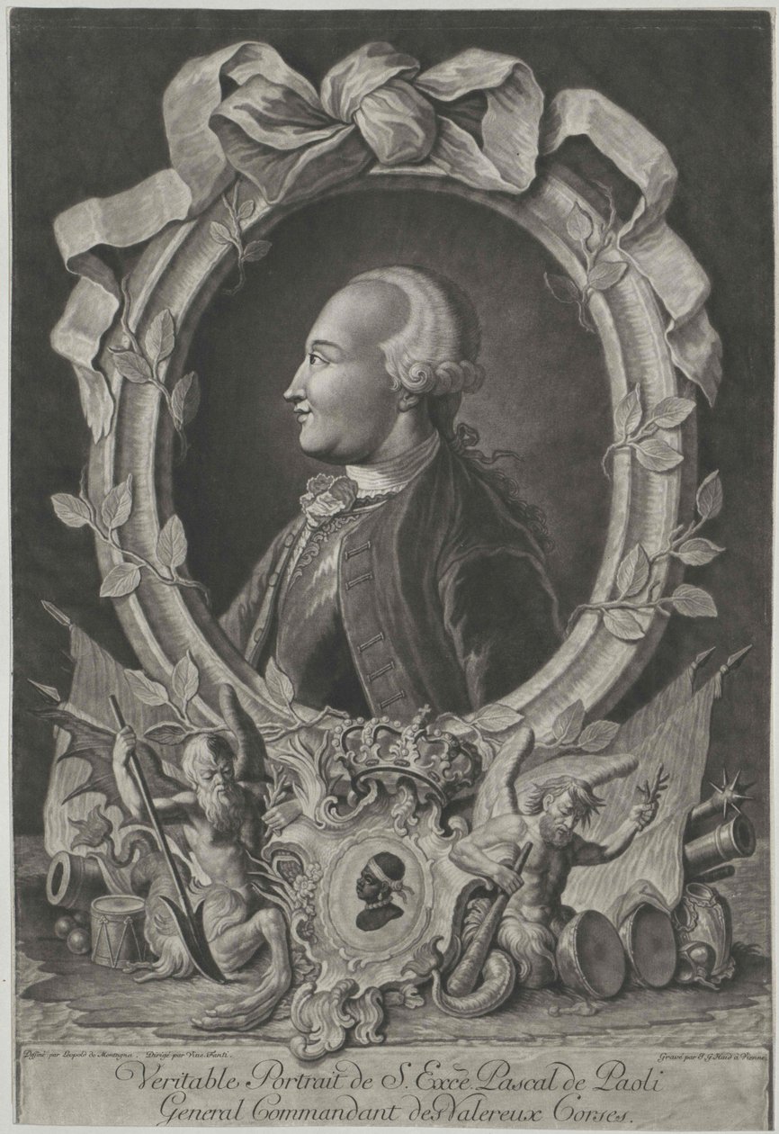 Pasquale Paoli od Artist Unknown