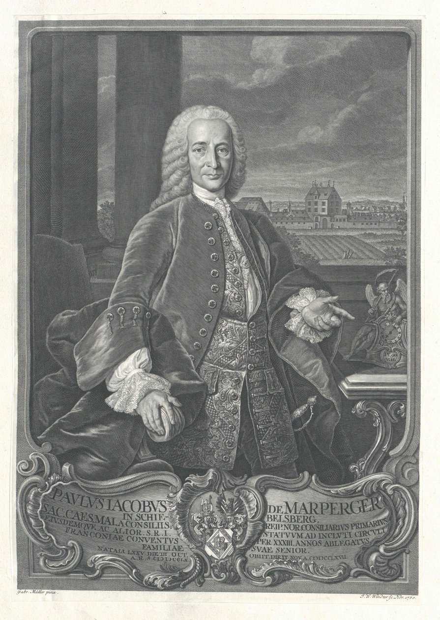 Paul Jakob von Marperger od Artist Unknown
