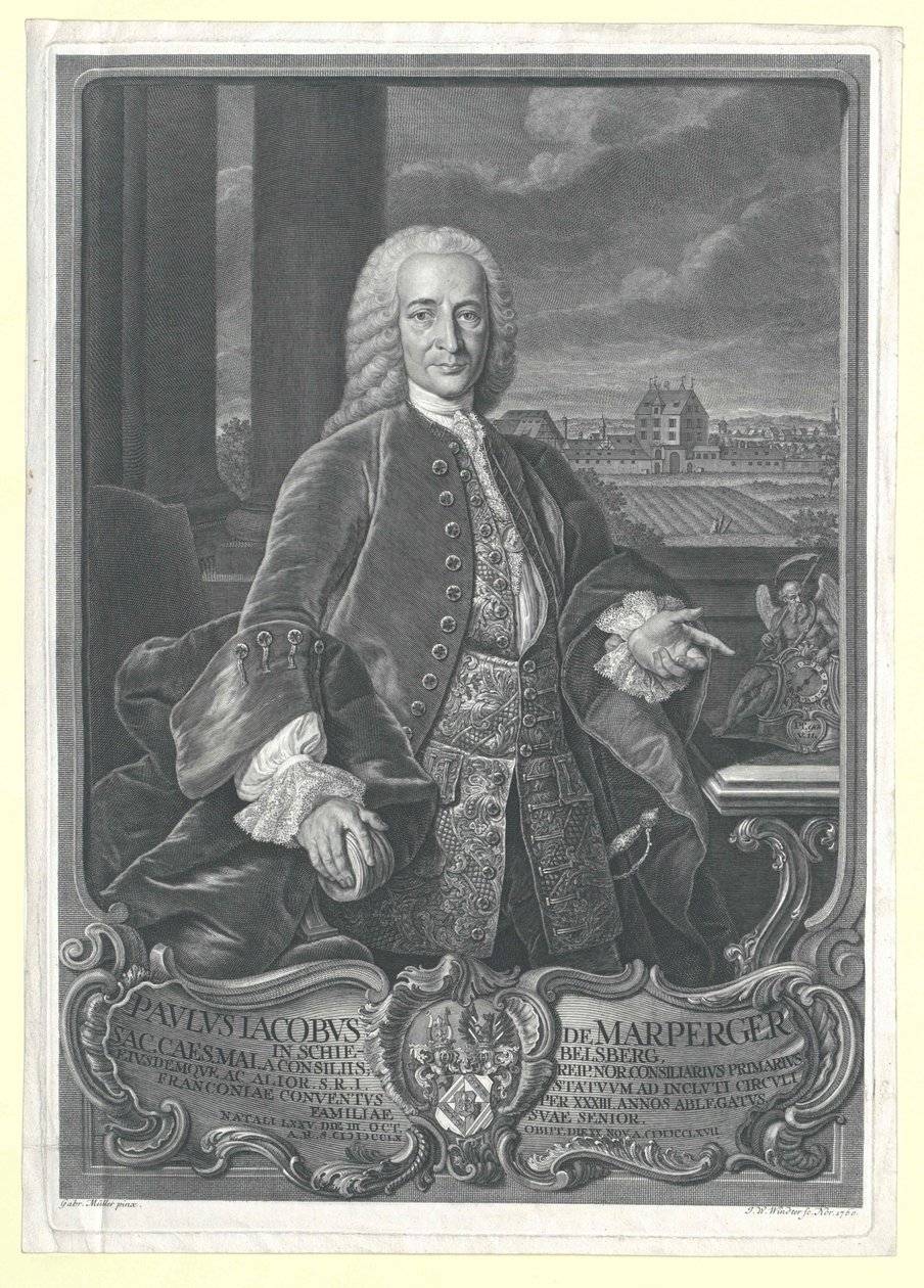 Paul Jakob von Marperger od Artist Unknown