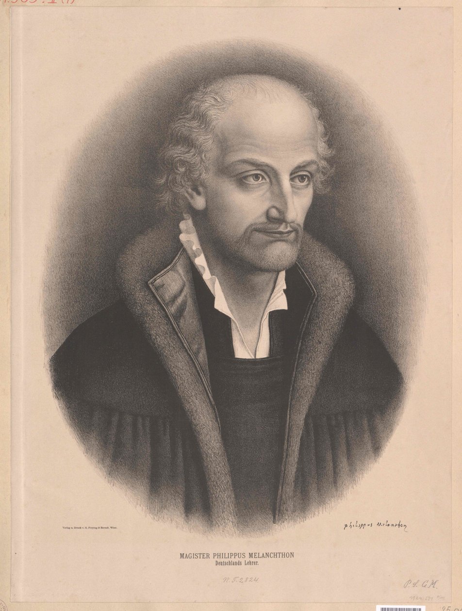 Philip Melanchthon od Artist Unknown