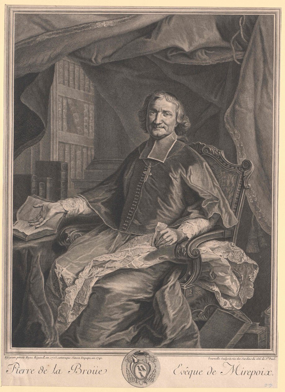 Pierre de biskup Nejsvětější Trojice La Broue od Artist Unknown