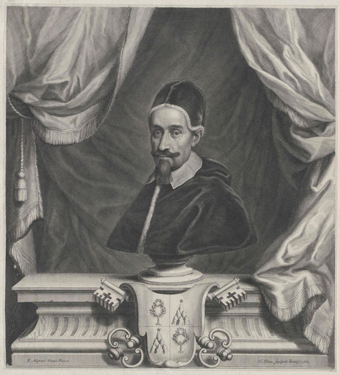 Papež Alasdair VII od Artist Unknown