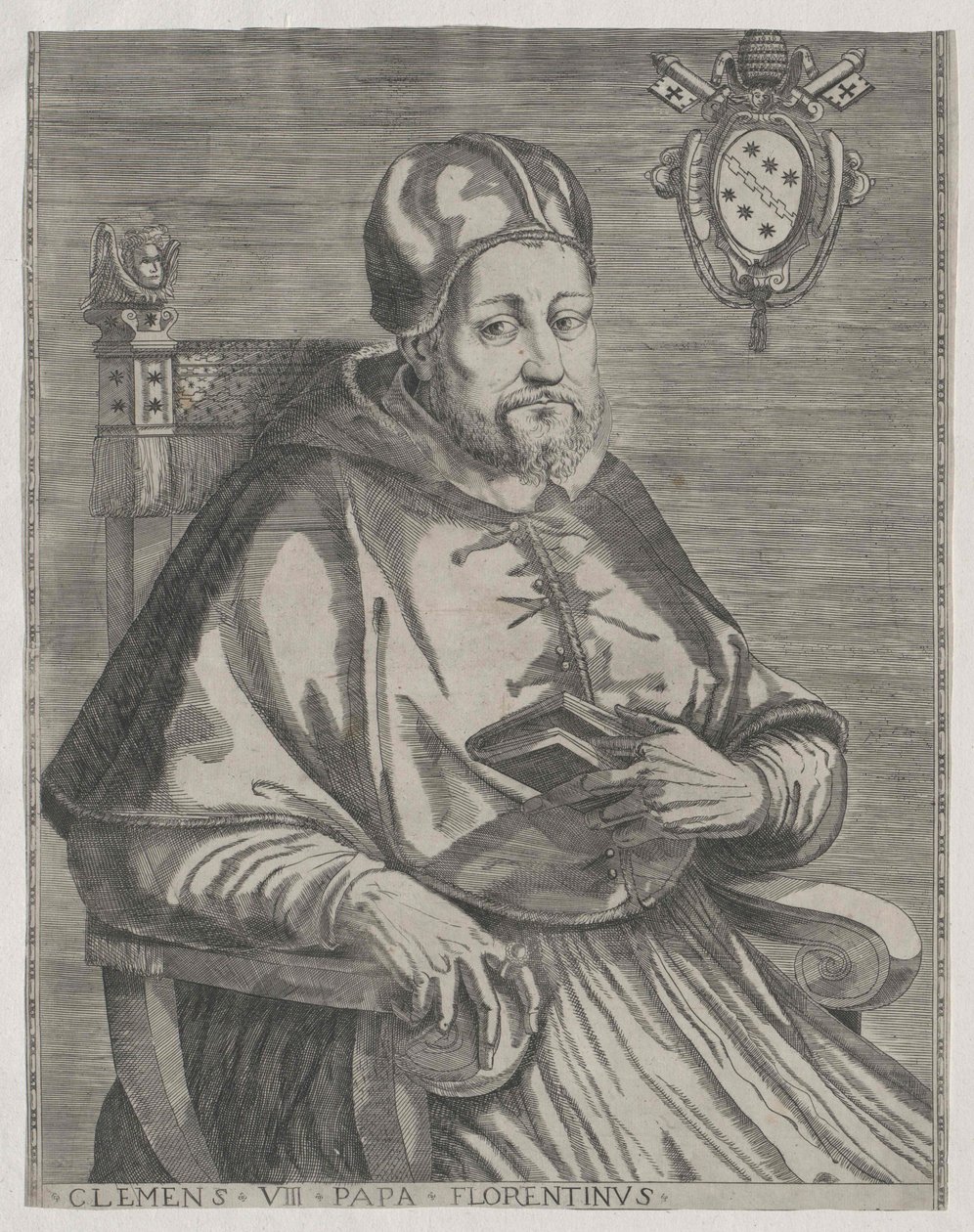 Papež Klement VIII. od Artist Unknown