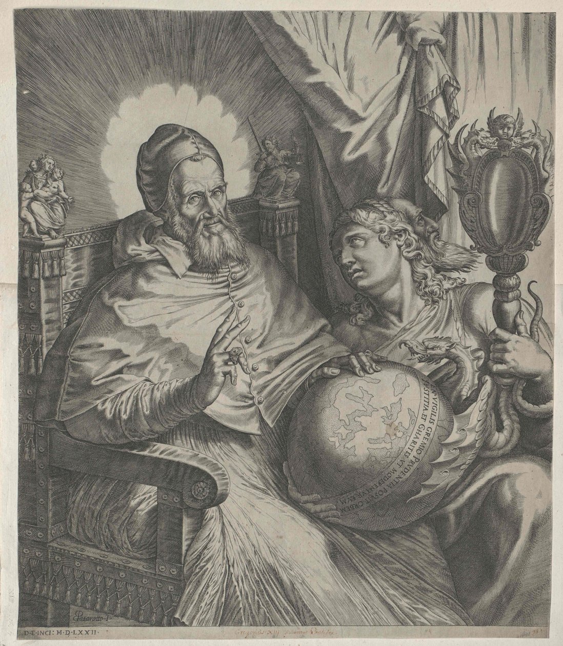 Papež Řehoř XIII. od Artist Unknown