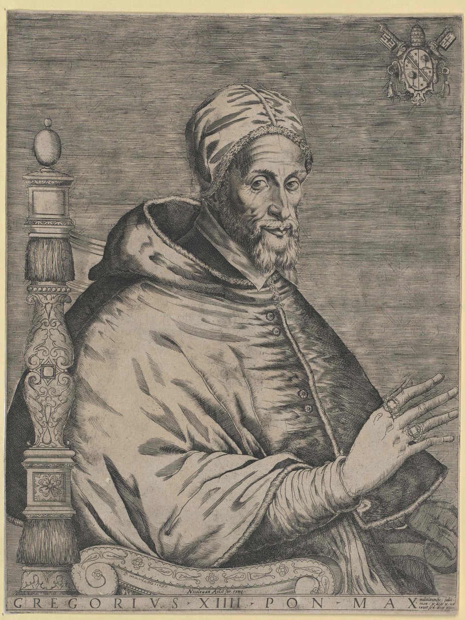 Papež Řehoř XIV. od Artist Unknown