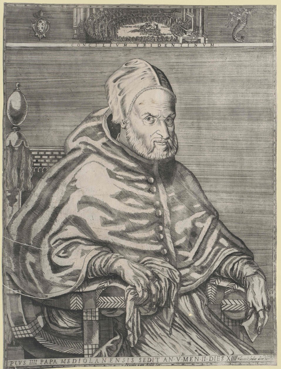Papež Pius IV. od Artist Unknown