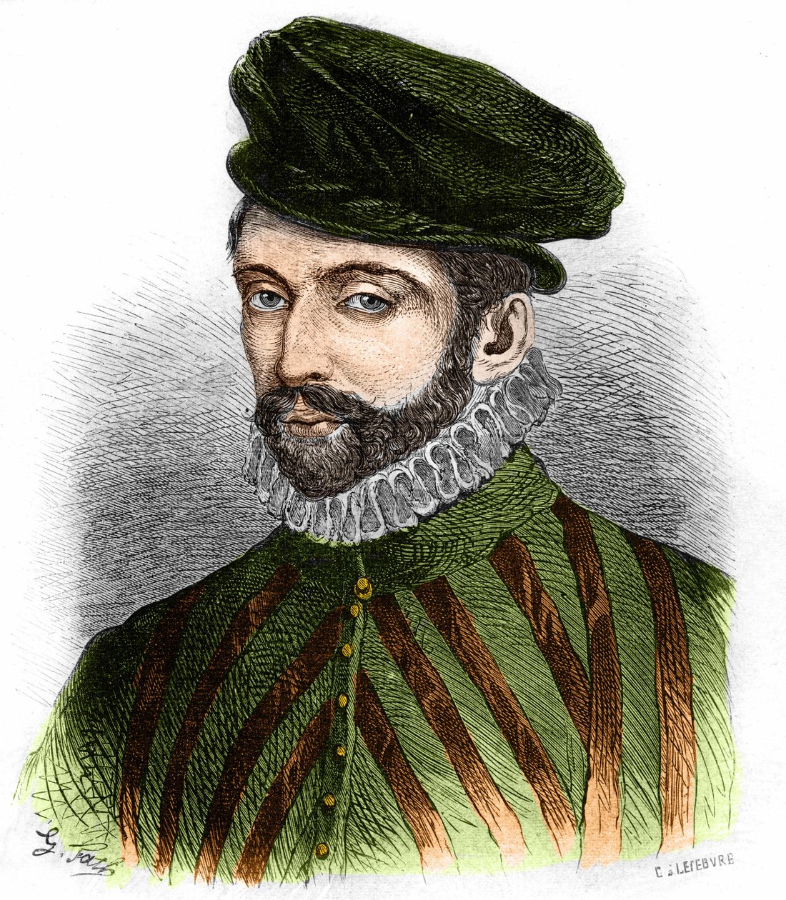 Portrét Nicolase de Neufville, seigneura z Villeroi, francouzského státníka. od Artist Unknown